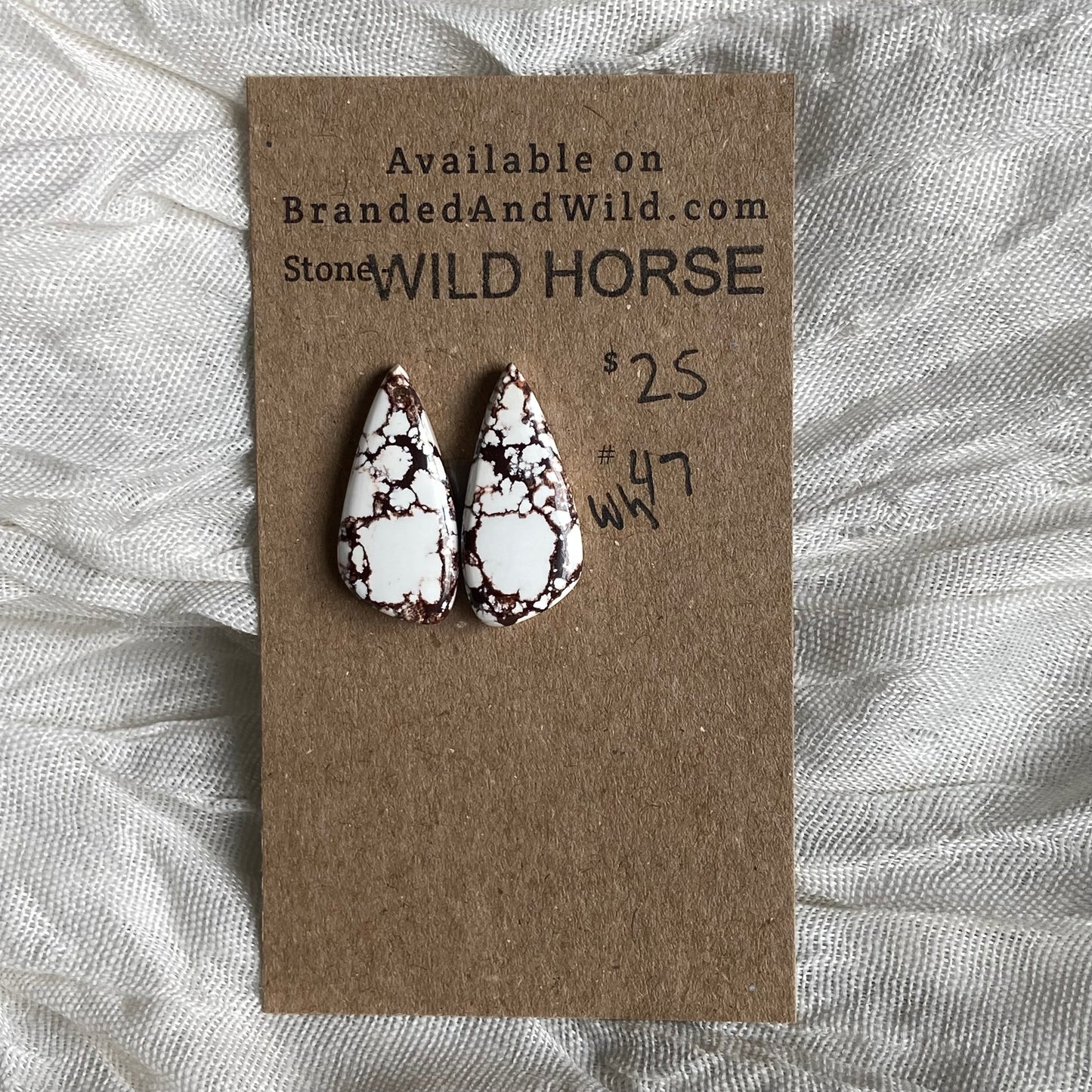 Wild Horse Cabochon - WH47 0348E1F6-AD55-4776-9B27-8A3B39AADAFE Brandedandwild.com