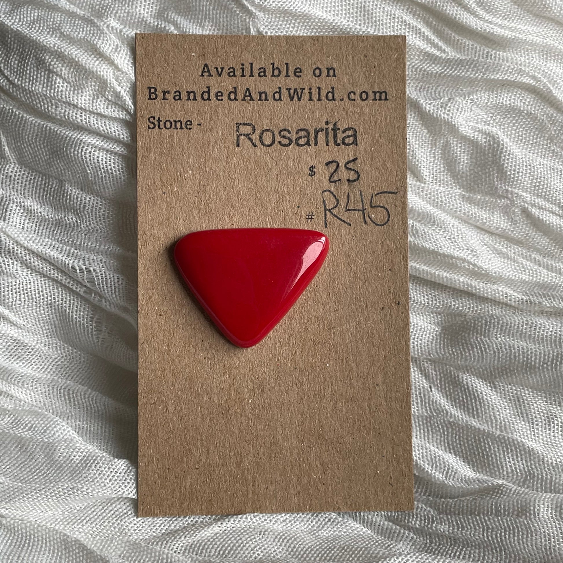 Rosarita - Cabochon - R45 03838DA0-641E-4492-8FBE-E4CD8CB81F79 Brandedandwild.com