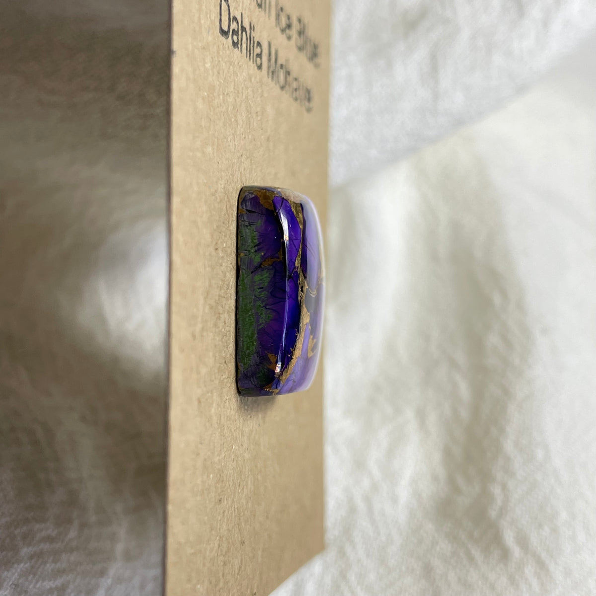 Kingman Ice Blue Dahlia Cabochon - KID20 038FAB33-BE3C-468D-AB36-B69E1B8C5E15 Brandedandwild.com