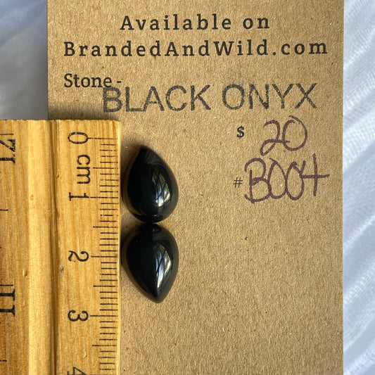 Black Onyx - Cabochon - BO04