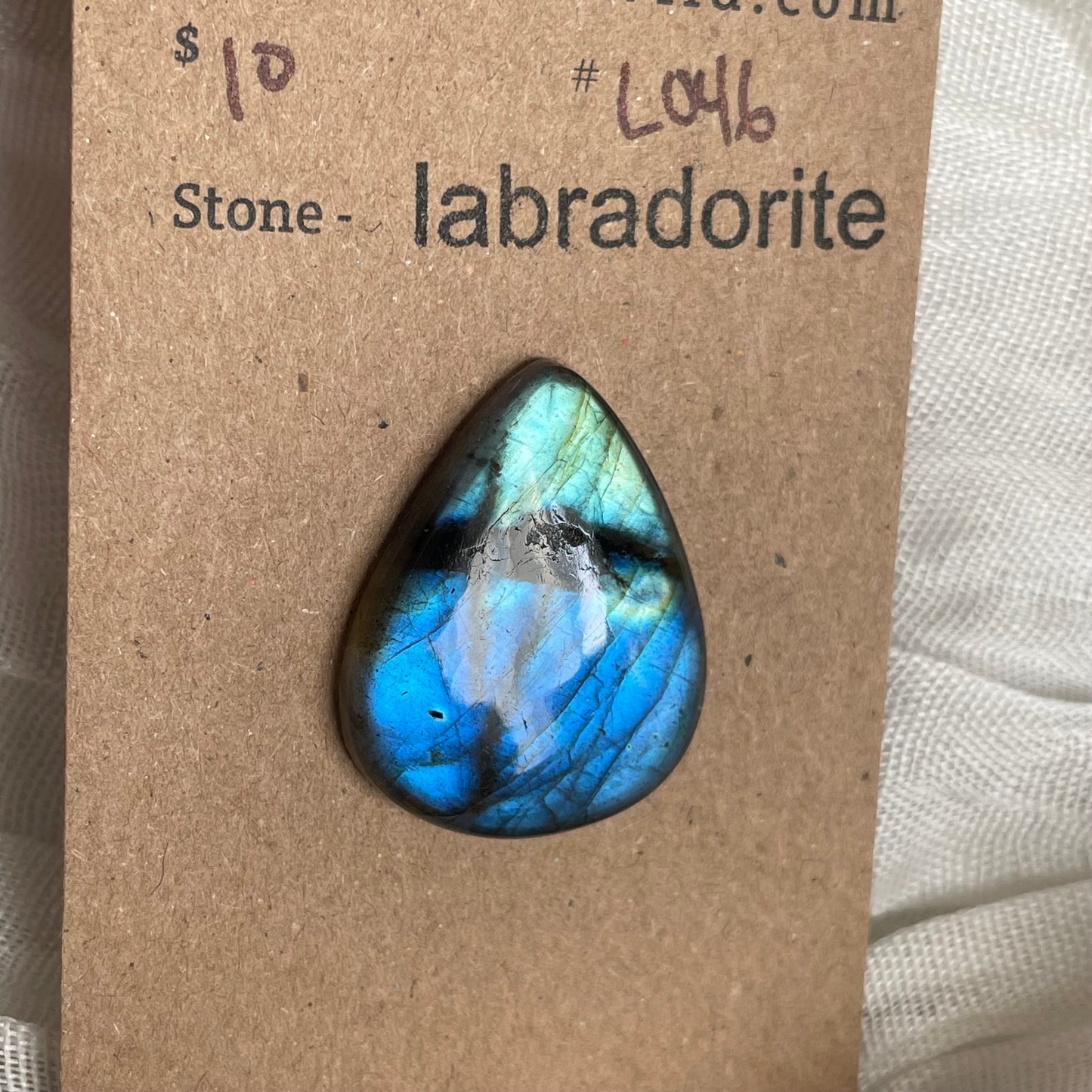 Labradorite Cabochon - L046 039F3E3F-33A4-43B9-9084-8875A11C90CA Brandedandwild.com