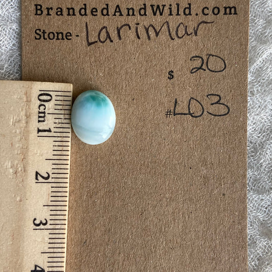 Larimar Cabochon - L03