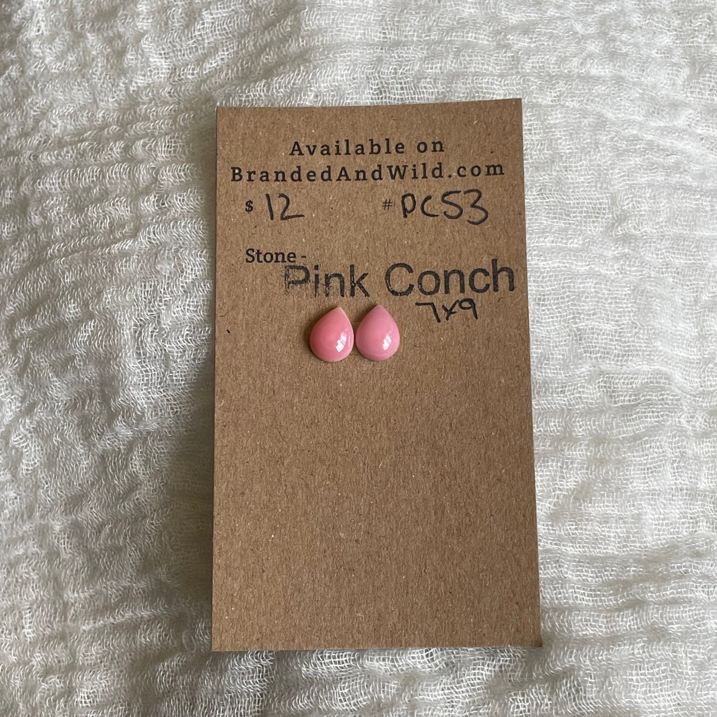 Pink Conch Cabochon - PC53