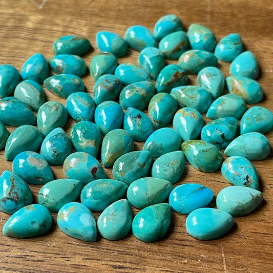 Kingman Turquoise 6x9 pear shape