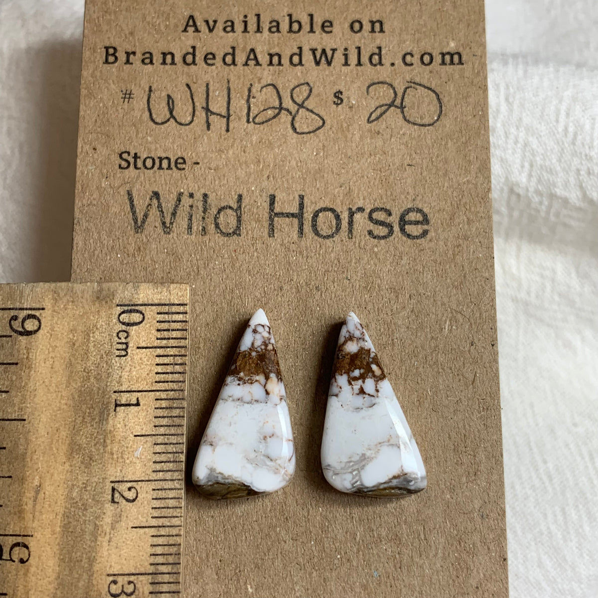 Wild Horse Cabochon - WH128 04001EDA-E6D9-4F7A-A838-90037409C9E6 Brandedandwild.com