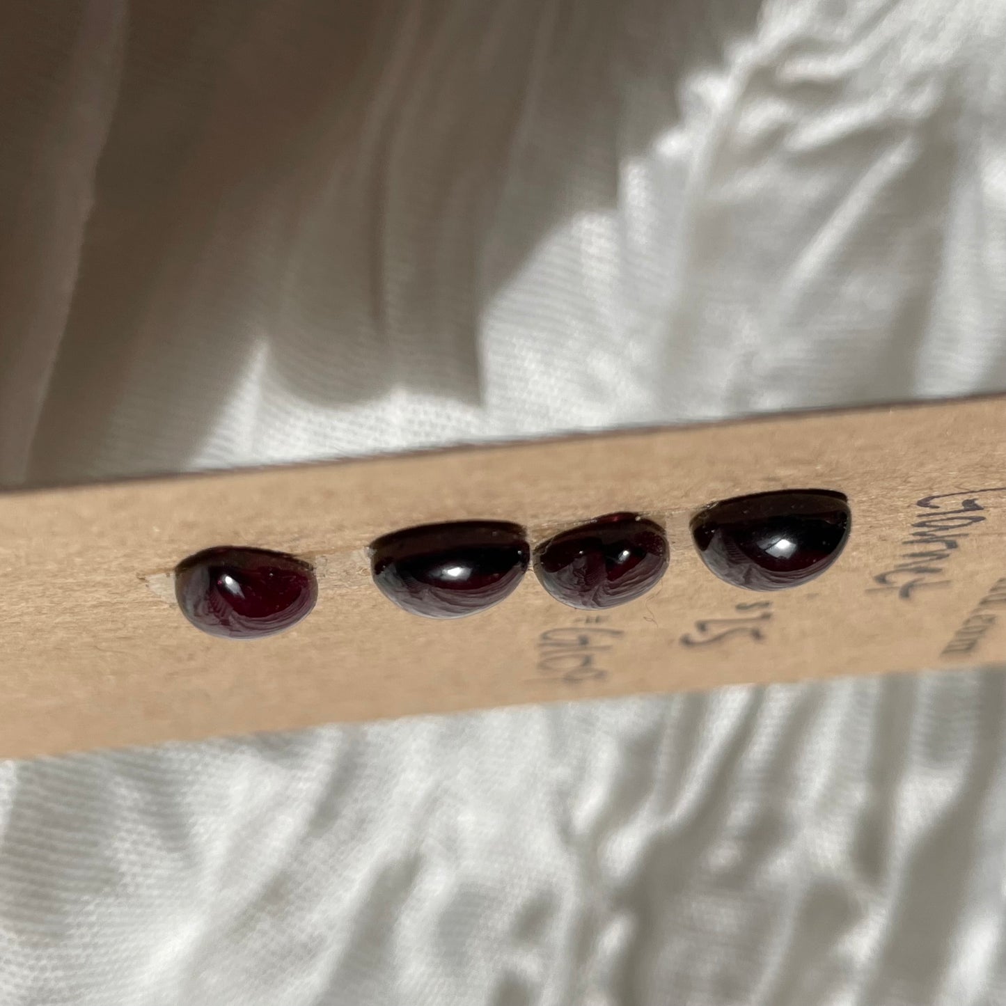 Garnet Cabochon - G109 040FC4FF-DCB6-4FC9-8E23-BA8EAABD80ED Brandedandwild.com