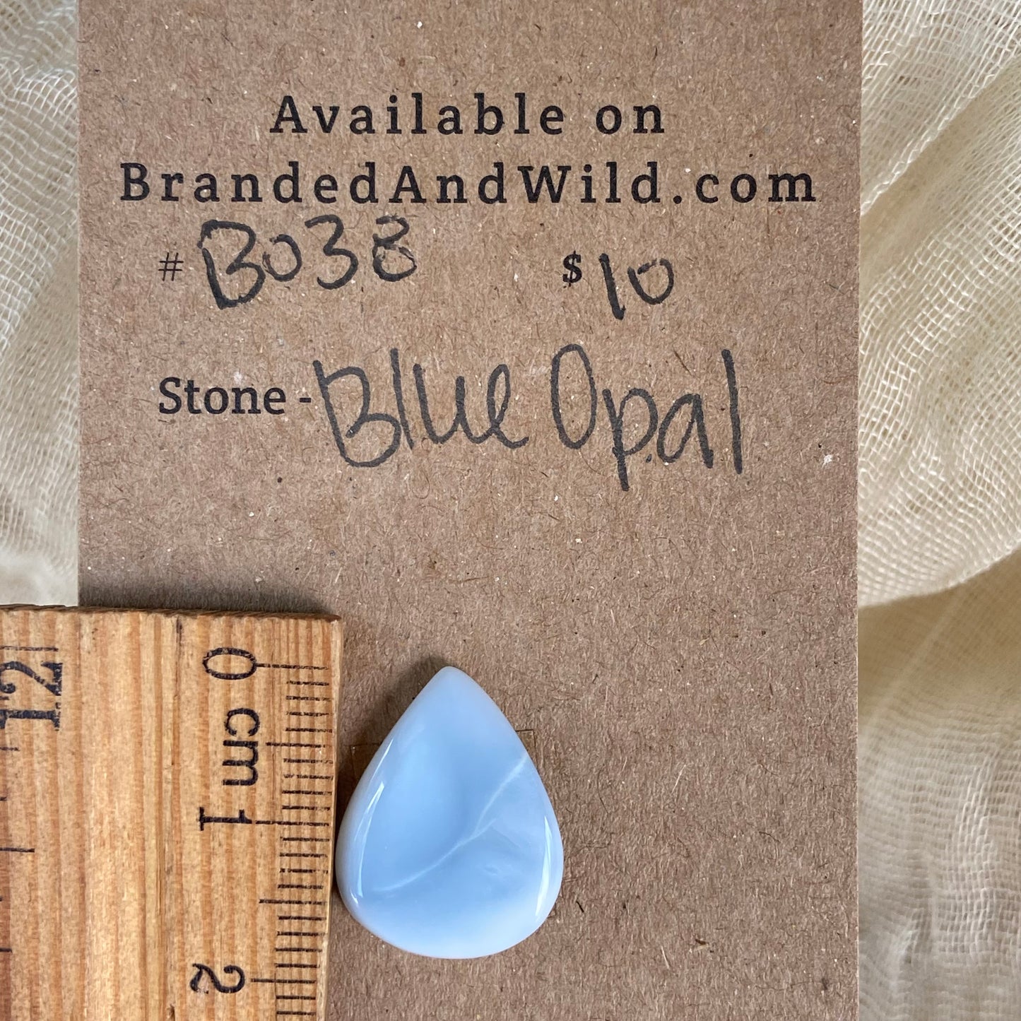 Blue Opal Cabochon - B038
