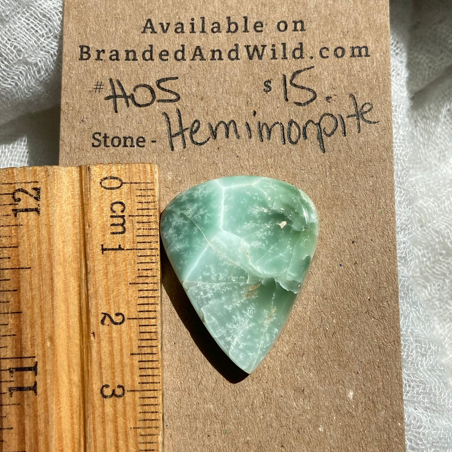 Hemimorite Cabochon - H05