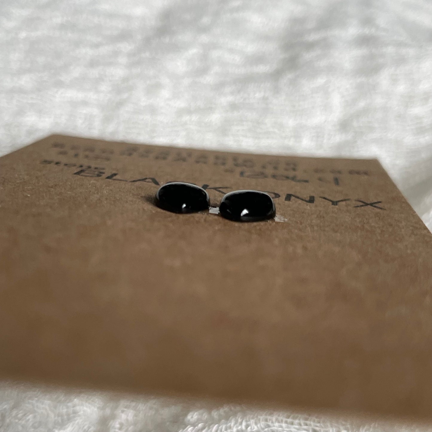 Black Onyx - Cabochon - BO64