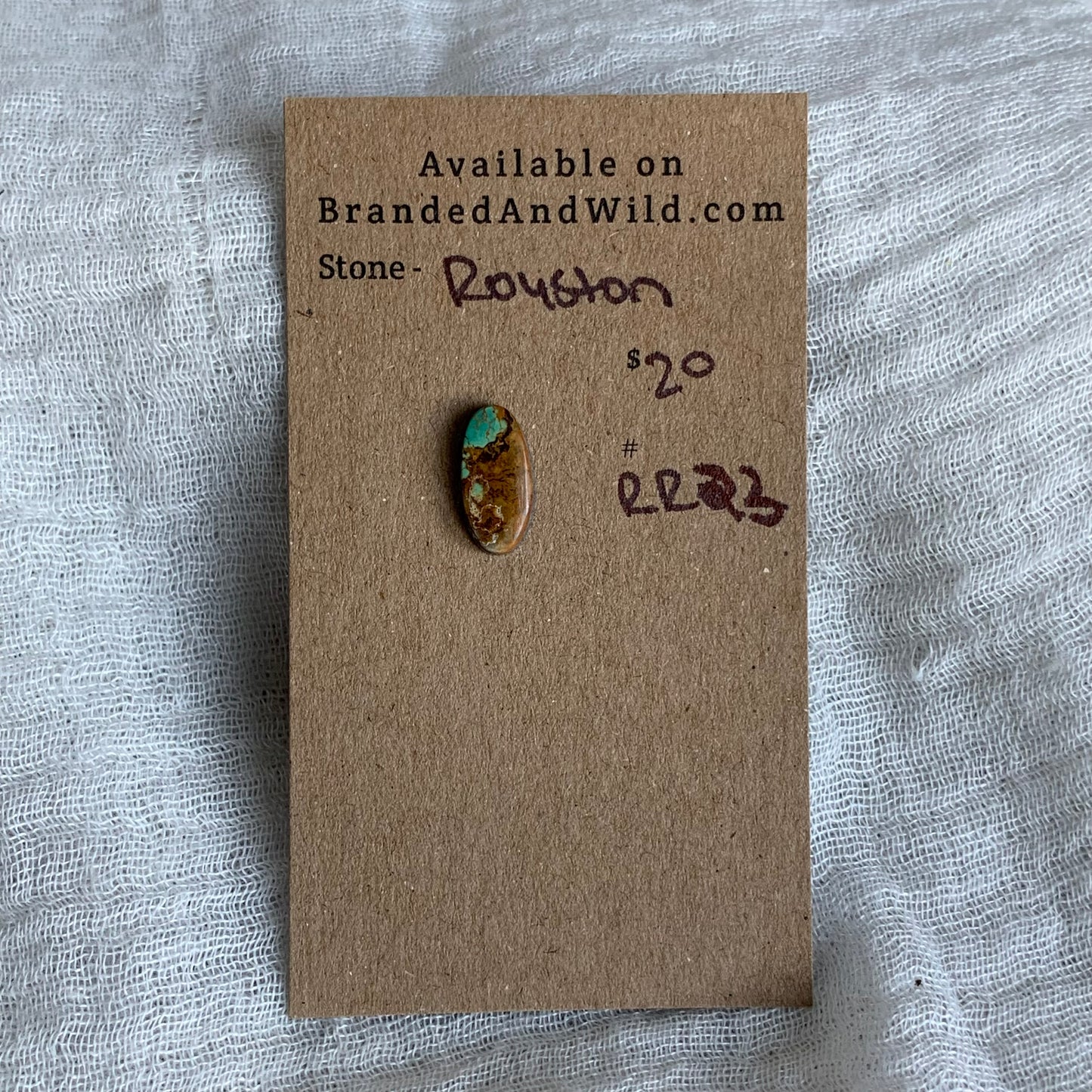 Royston Ribbon Turquoise Cabochon RR23