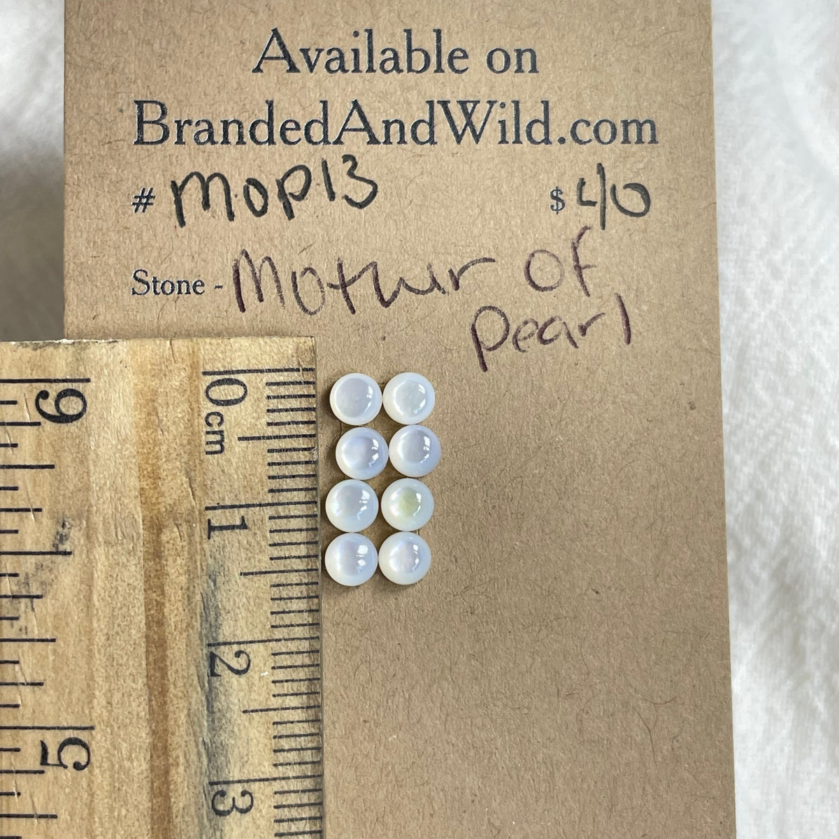 Mother of pearl cabochon - MP13