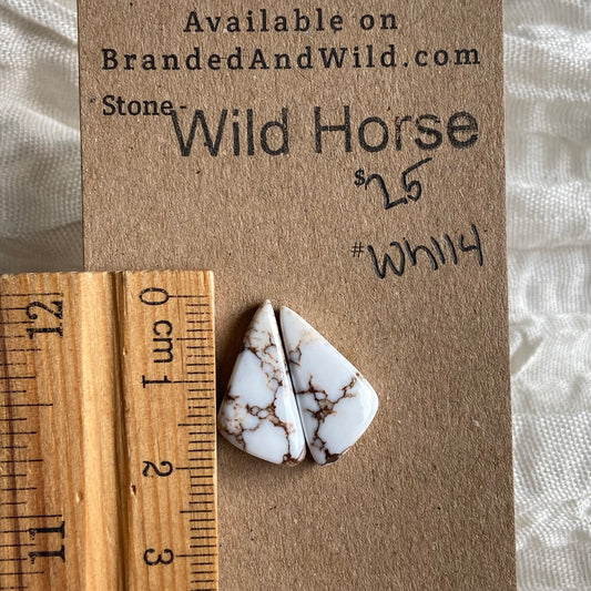 Wild Horse Cabochon - WH114 0469336E-B24F-4CF6-832B-EB7CE5A501FF Brandedandwild.com