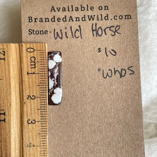 Wild Horse Cabochon - WH05 047C8F0D-882A-463F-8C94-6F1C5FEDE6AE Brandedandwild.com