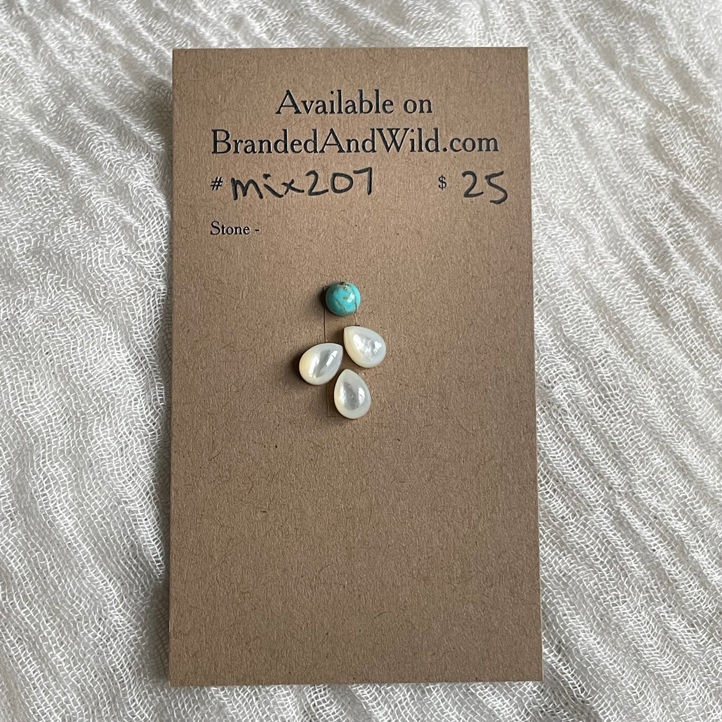 Kingman Mix Cabochon - MIX207 0484FC7A-47E1-4A91-8BFC-69F025410026 Brandedandwild.com