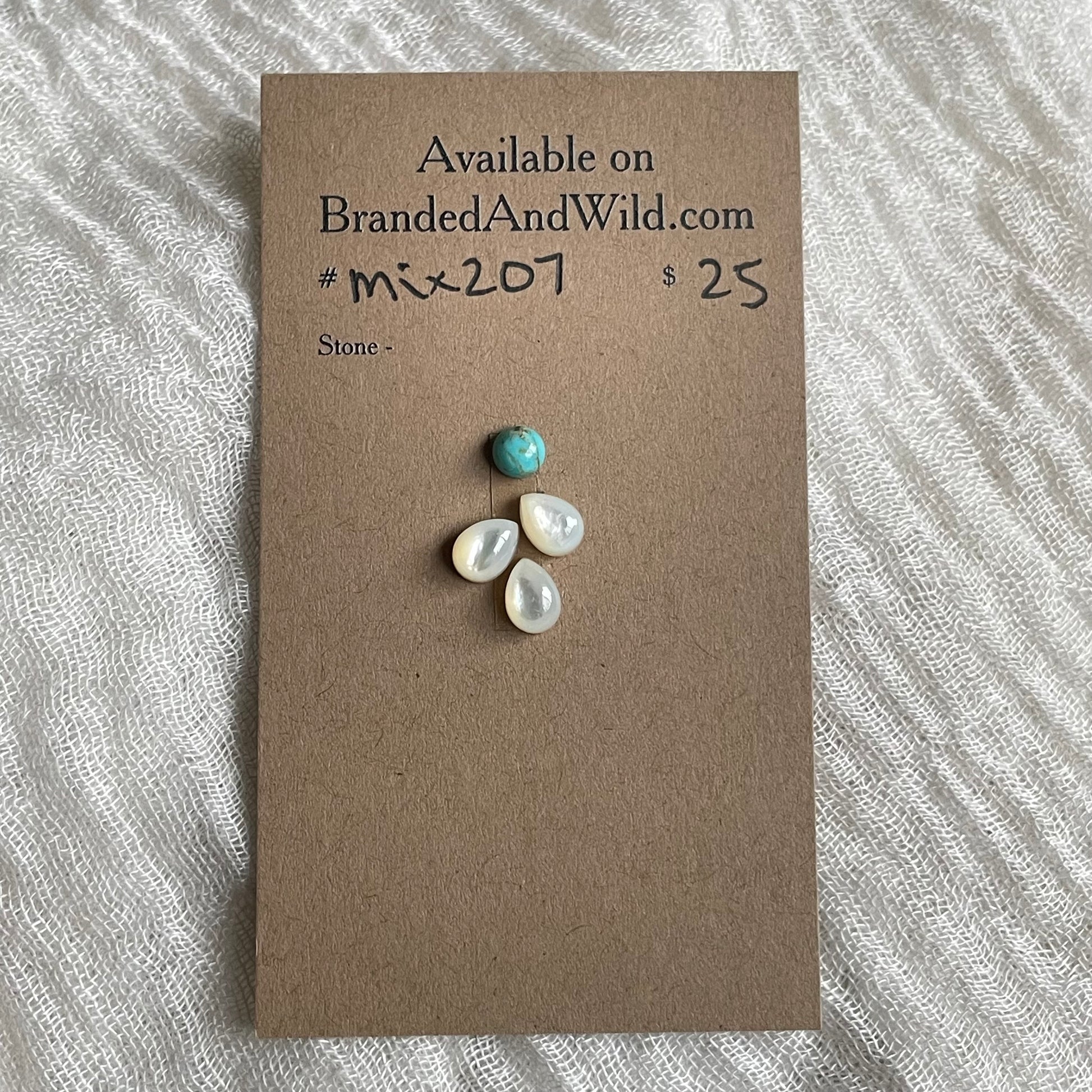 Kingman Mix Cabochon - MIX207 0484FC7A-47E1-4A91-8BFC-69F025410026 Brandedandwild.com