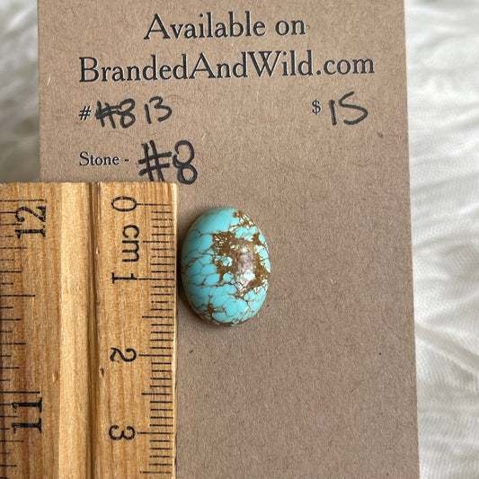 #8 Turquoise Cabochon - #813 0488398E-B3D9-44B5-9B6E-838710343BCA Brandedandwild.com
