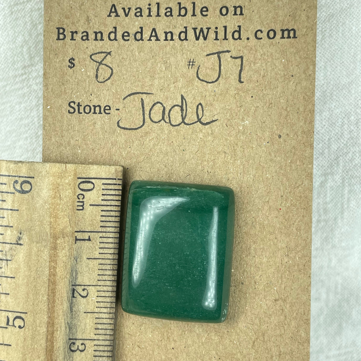 Jade Cabochon - J7 04B5FF99-42F7-4CE1-9372-9BED66843B52 Brandedandwild.com