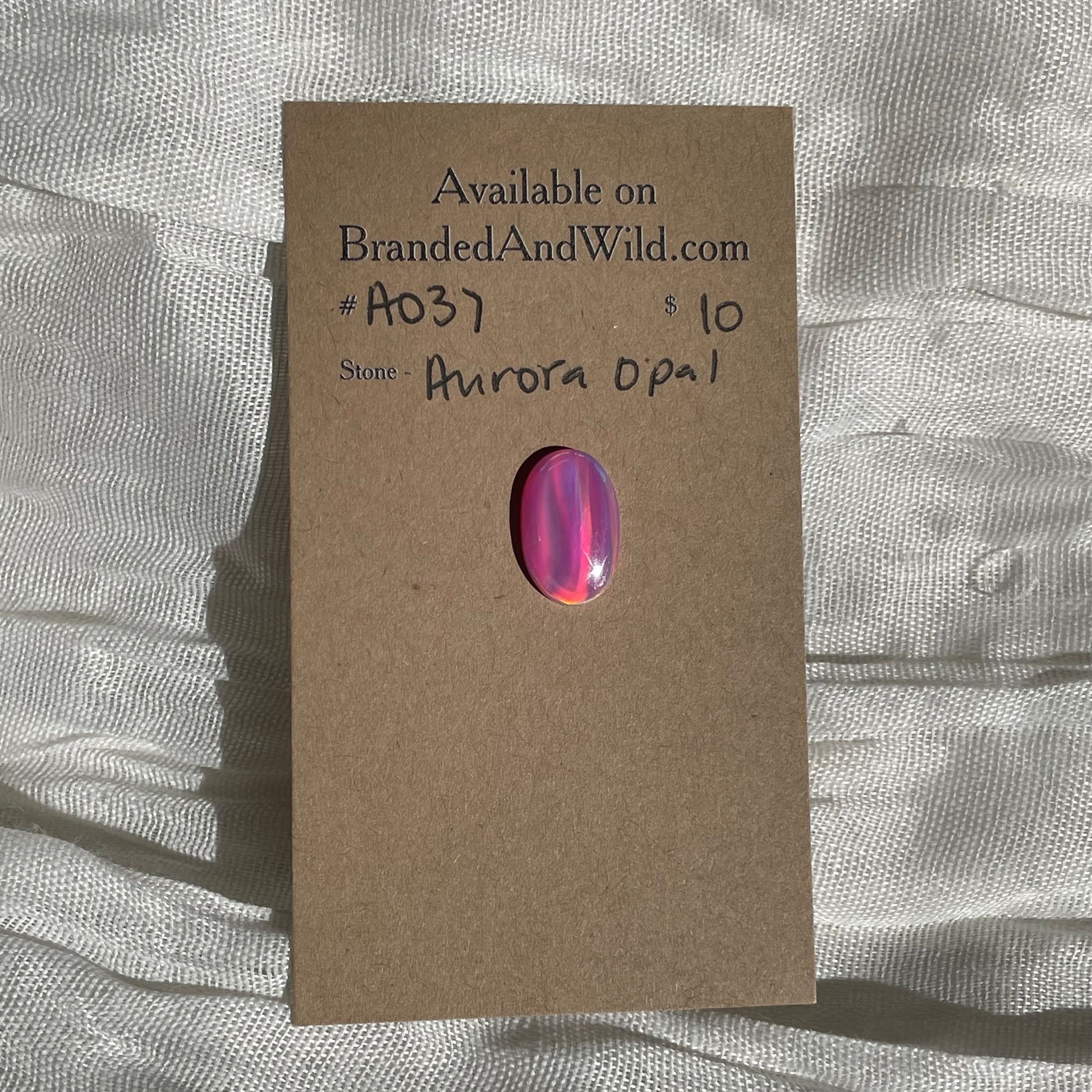 Aurora Opal Cabochon - A037 04BCDC48-0590-4752-B28C-FEBE56F505FC Brandedandwild.com