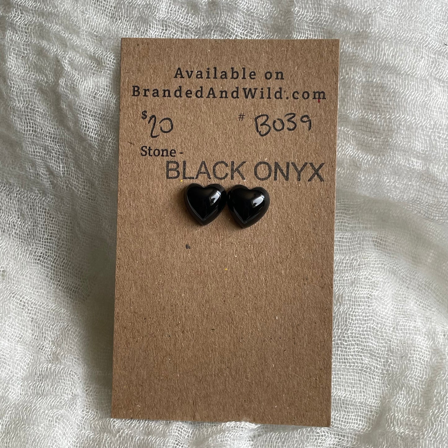 Black Onyx - Cabochon - BO39