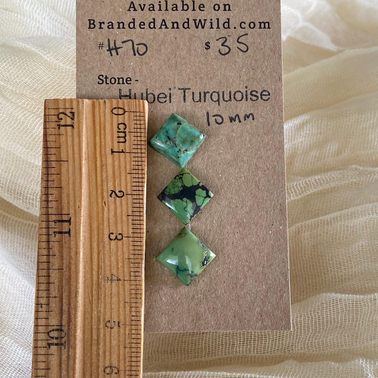 Hubei Turquoise Cabochon - H70 04C80703-8D83-4A8A-94B5-C31DB2112E42 Brandedandwild.com