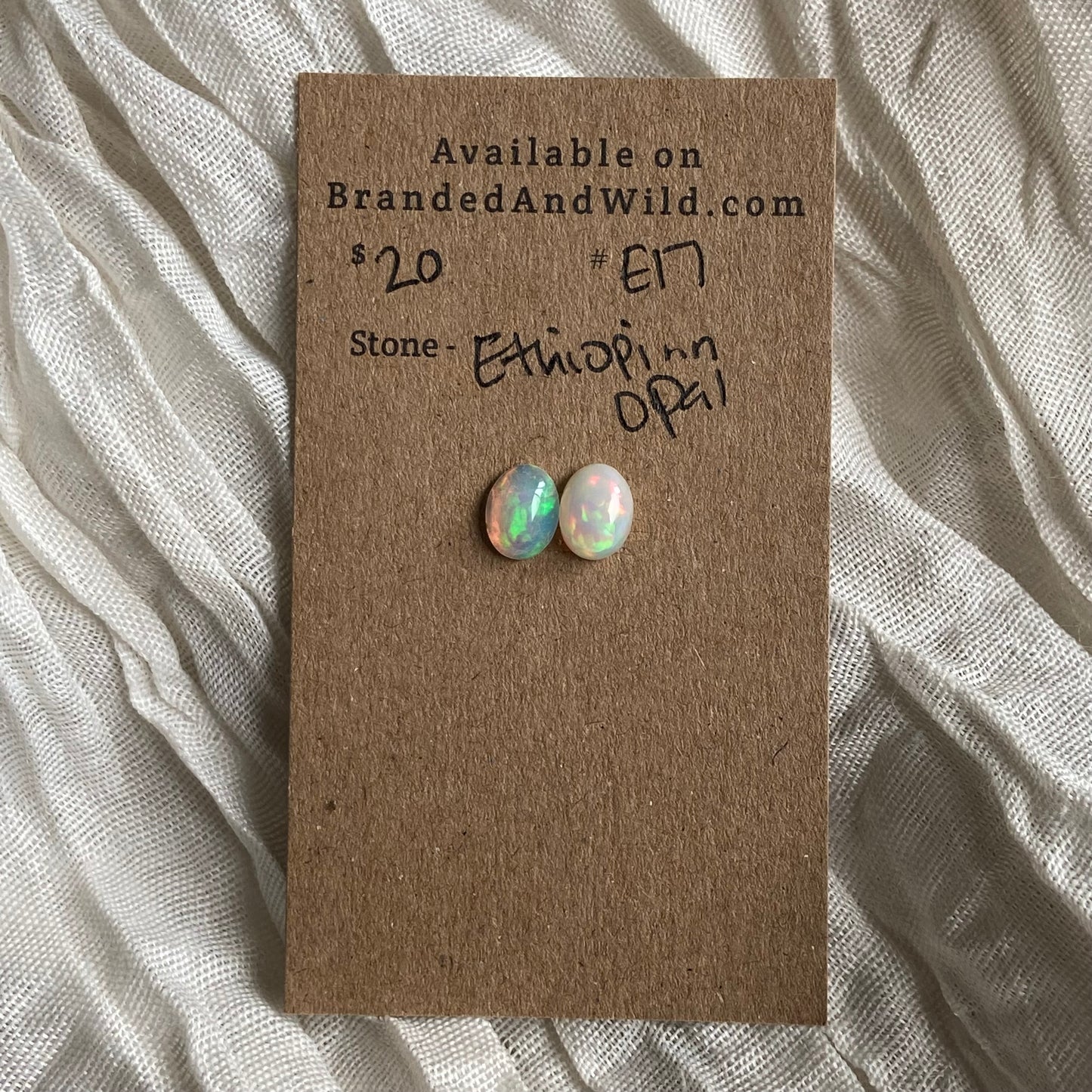 Ethiopian Opal Cabochon - E17 04D3776C-C76D-419C-B11E-39828C811D70 Brandedandwild.com
