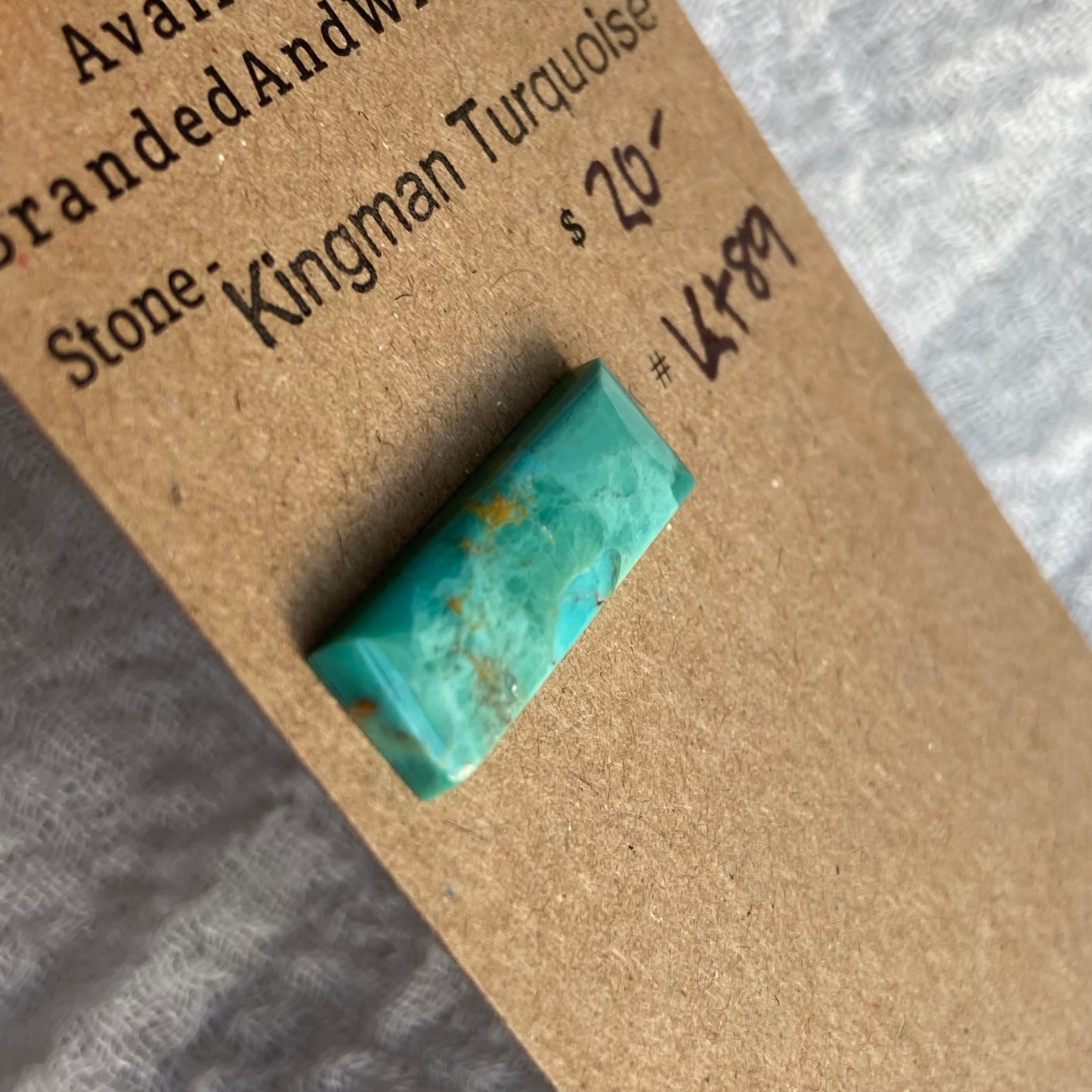 Kingman Turquoise Cabochon - KT89