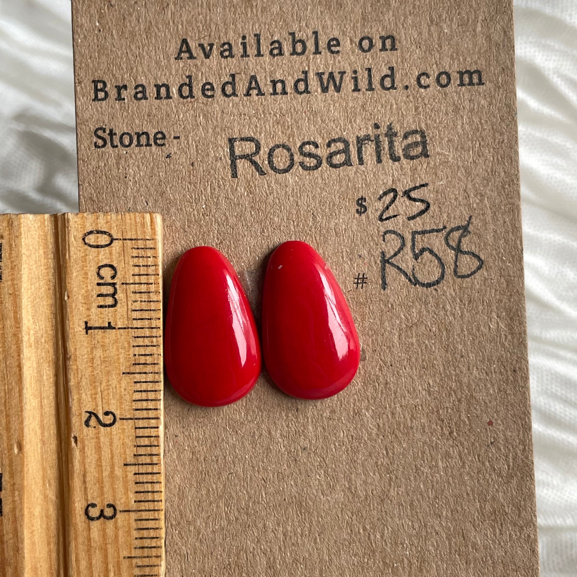Rosarita - Cabochon - R58 053BD7B1-DD24-46A6-B484-DD1D25C26CA5 Brandedandwild.com