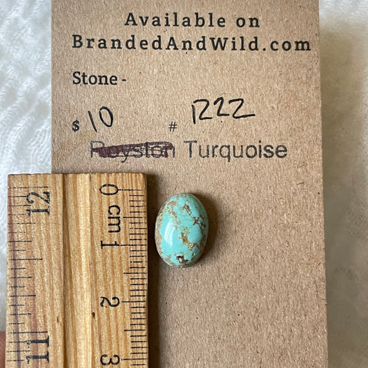 #8 Turquoise Cabochon - R22 055EE94E-55CE-43BA-BBED-1DB05A6B62D3 Brandedandwild.com
