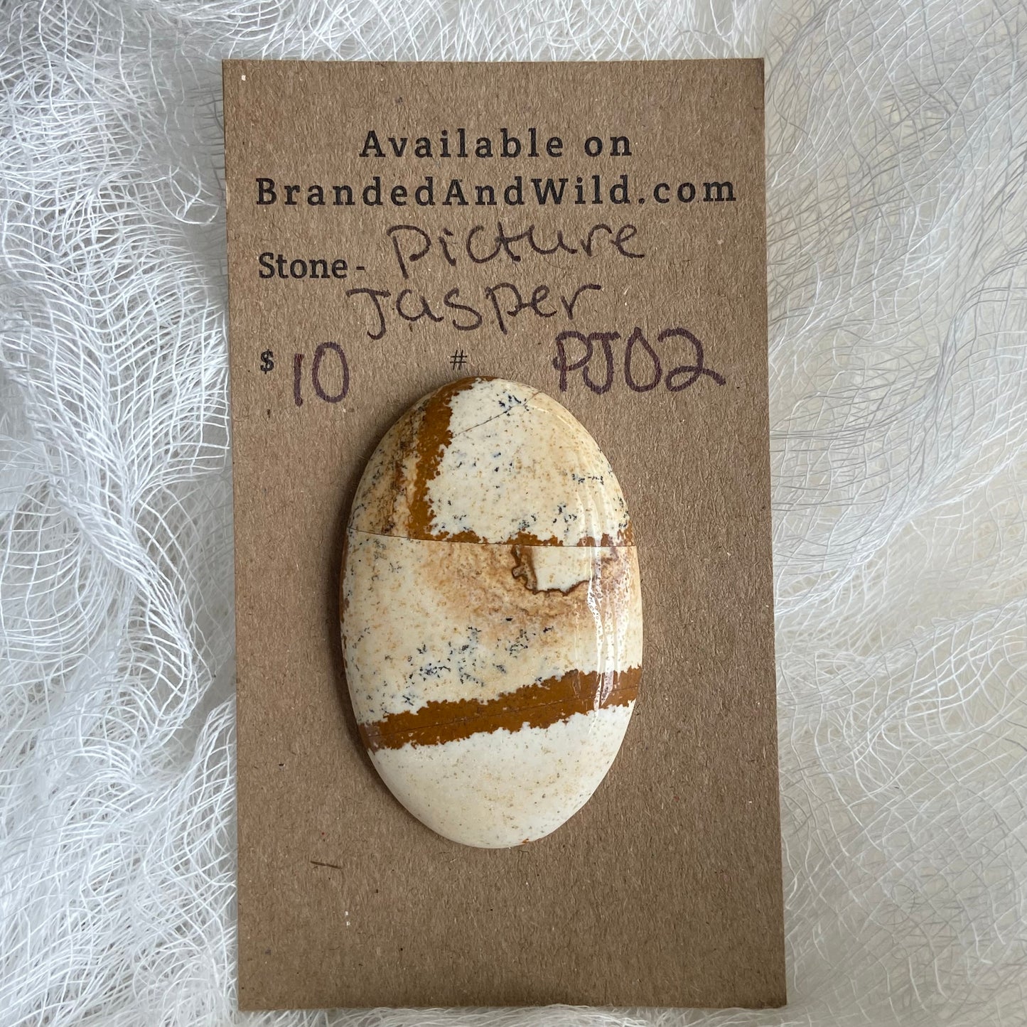 Picture Jasper Cabochon - PJ02