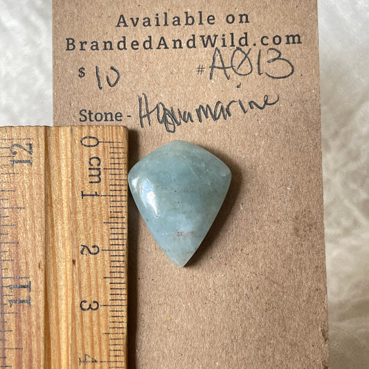 Aquamarine Cabochon AQ13 05A1AAAB-070A-479A-8F6C-2F362D4E6E73 Brandedandwild.com