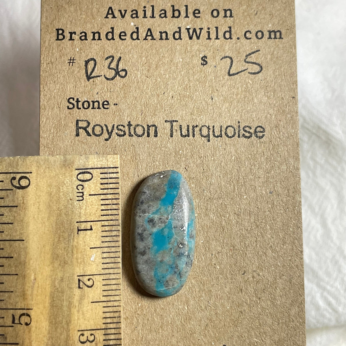 Royston Turquoise Cabochon - R36