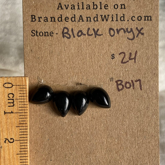 Black Onyx - Cabochon - BO17