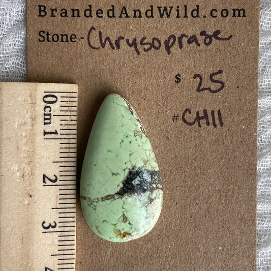 Chrysoprase Cabochon - Ch11