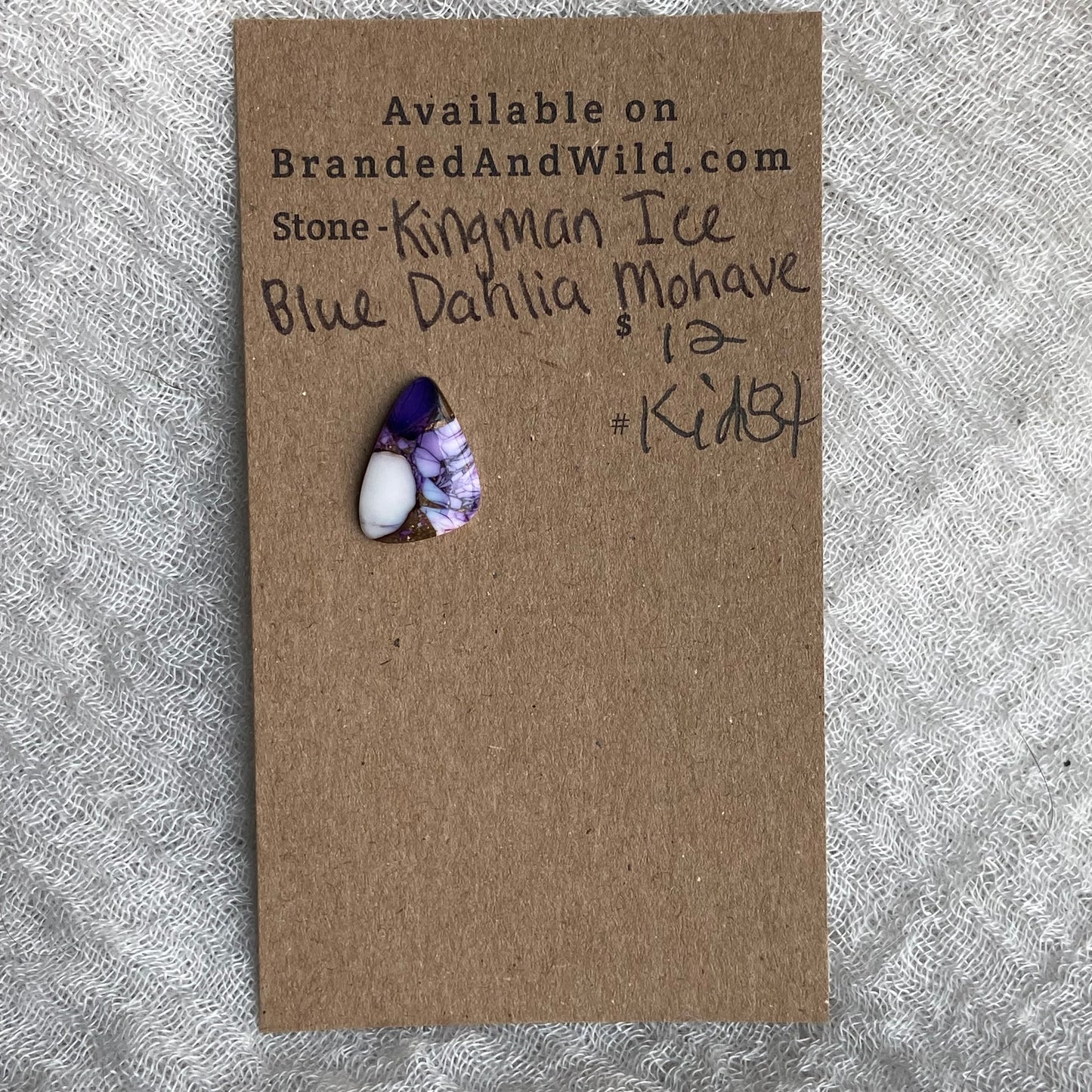 Kingman Ice Blue Dahlia Mohave - KID54