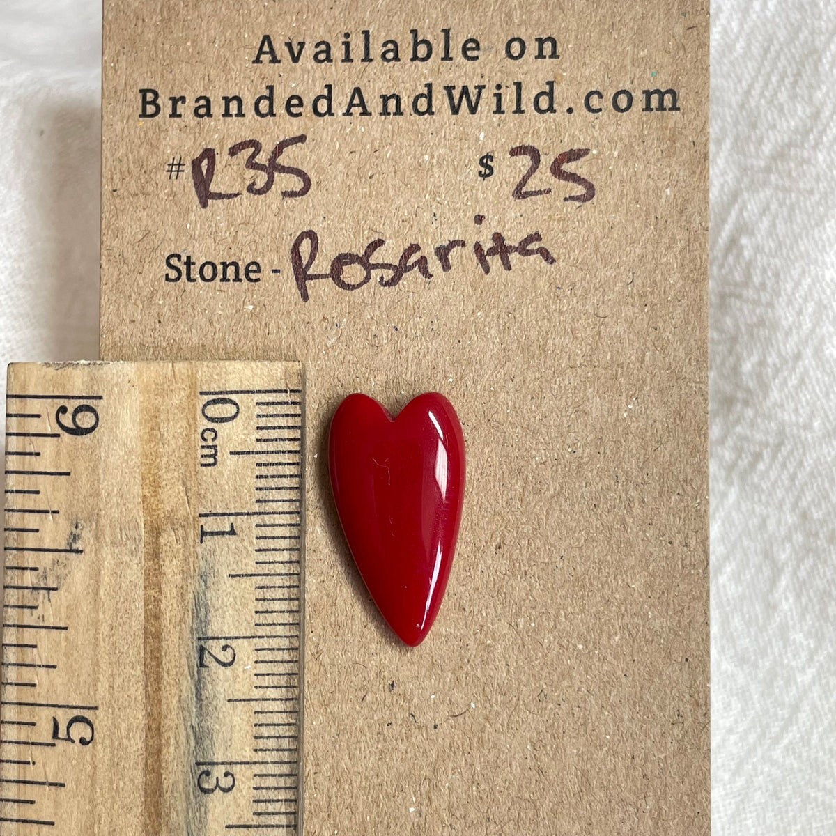 Rosarita - Cabochon - R35 05FB2F5E-0DD4-450C-A04D-D793EC396B8D Brandedandwild.com