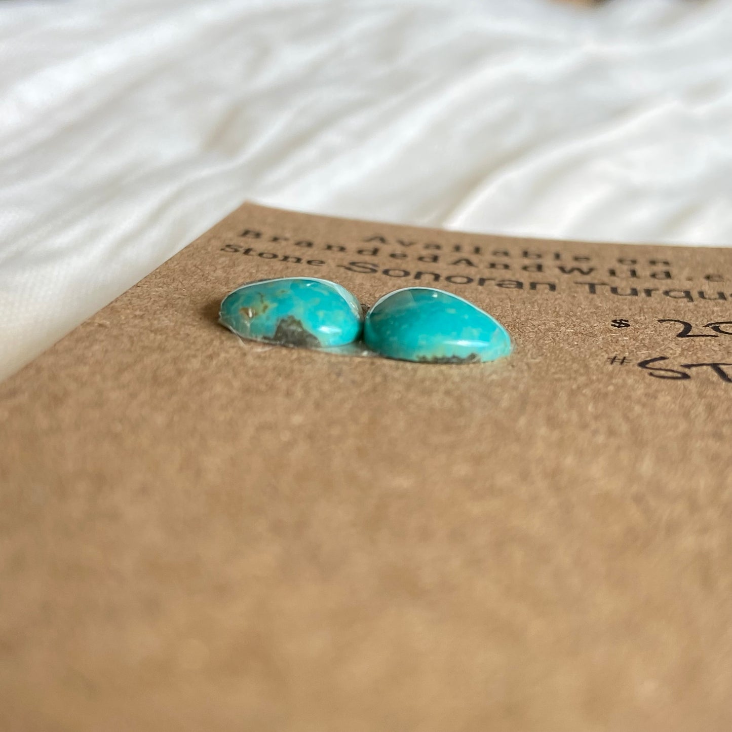 Sonoran Turquoise Cabochon - ST12 06045673-7FEC-4FCE-884E-809D37A19DB8 Brandedandwild.com