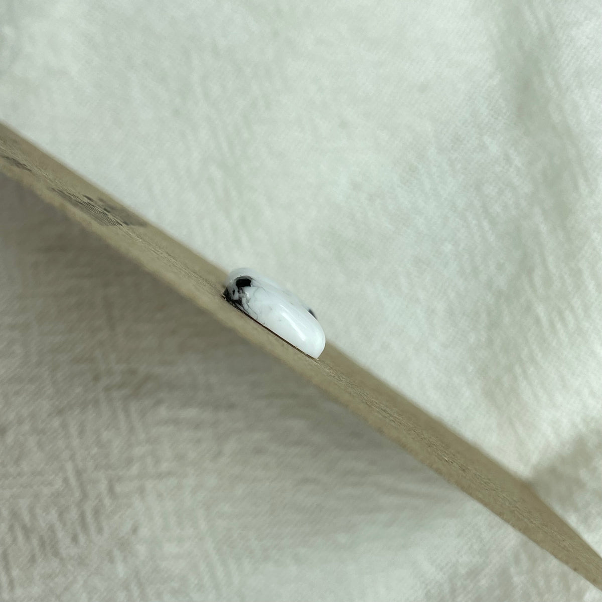 White Buffalo Cabochon - WB174 061E578F-9C00-49A5-8F66-F8F0C275BD58 Brandedandwild.com