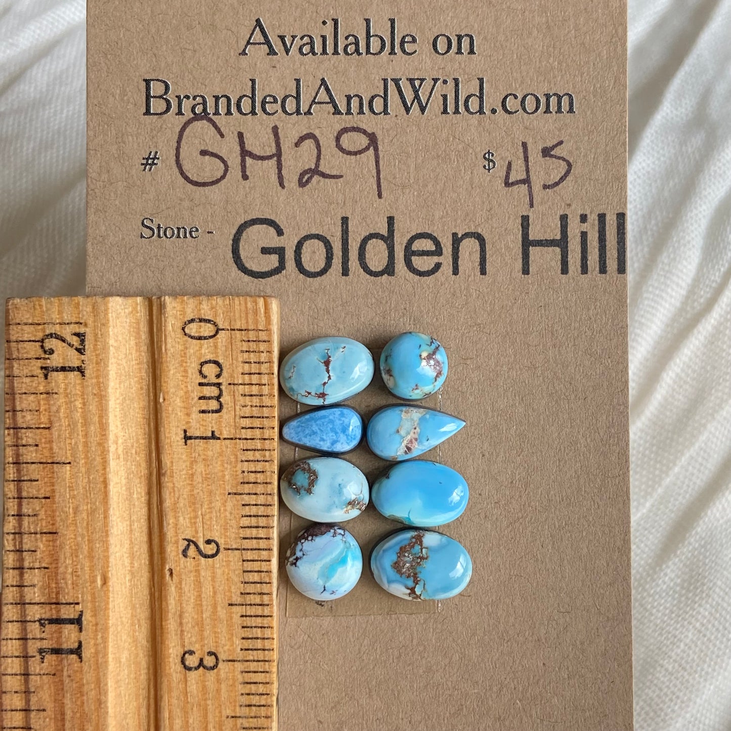 Golden Hill Cabochon - GH29 06313C63-E2C0-4F6D-83E1-7436195ABC00 Brandedandwild.com