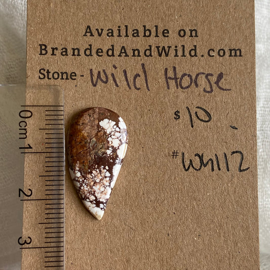 Wild Horse Cabochon - Wh112 0632E4F5-9E82-4C9B-91A8-C291242A83AF Brandedandwild.com