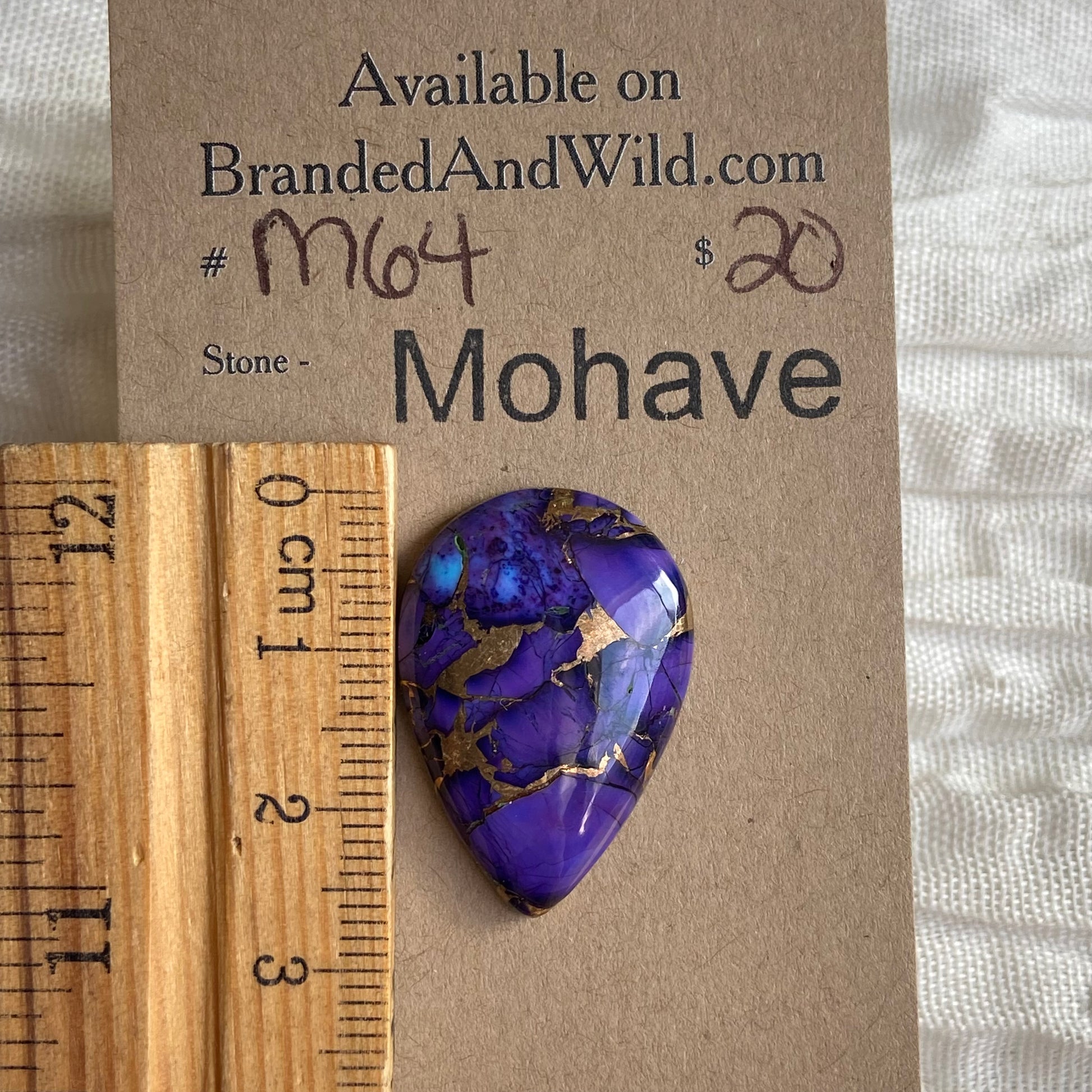 Mohave Cabochon - M64 Cabochon 064BAC76-417E-4F1B-BA2E-D36E6C00FF42 Brandedandwild.com