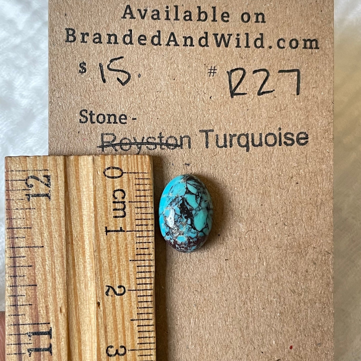 #8 Turquoise Cabochon - R27 065433D8-AF93-47D5-86D1-AB0B4F62C533 Brandedandwild.com