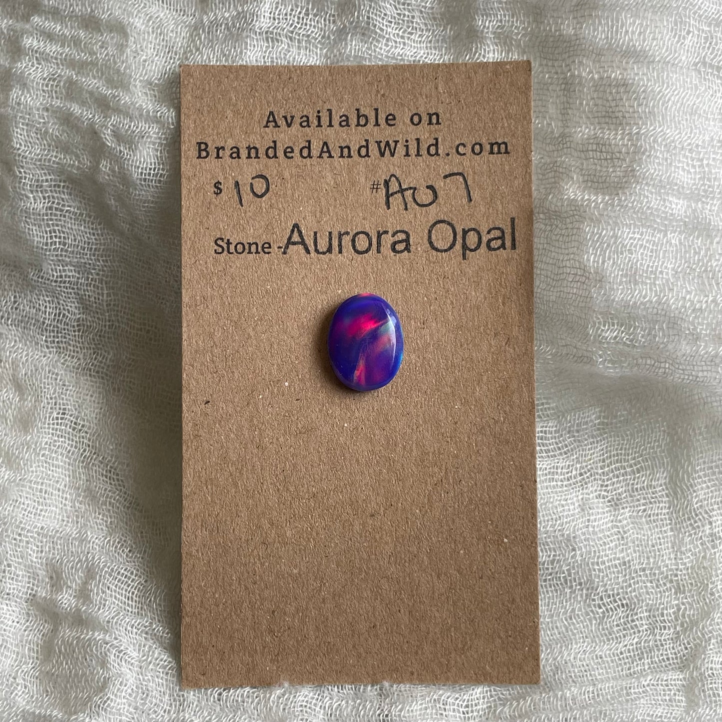 Aurora Opal Cabochon - A07