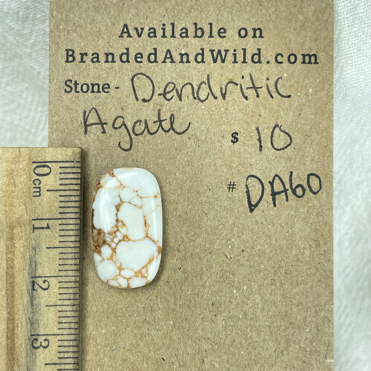 Dendritic Agate Cabochon - DA60 06C02B19-D3B3-4EBD-9A86-8558142B1842 Brandedandwild.com