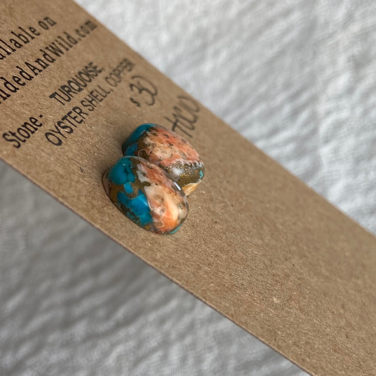 Turquoise, Oyster Shell, Copper - TOC10