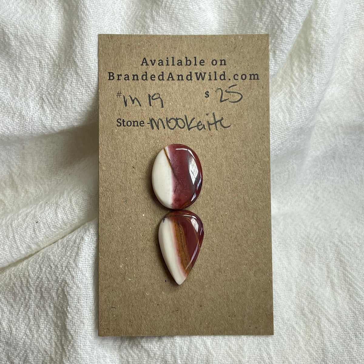 Mookaite Cabochon- M19 06EFE101-D197-42A8-884C-3C3E8067E42D Brandedandwild.com