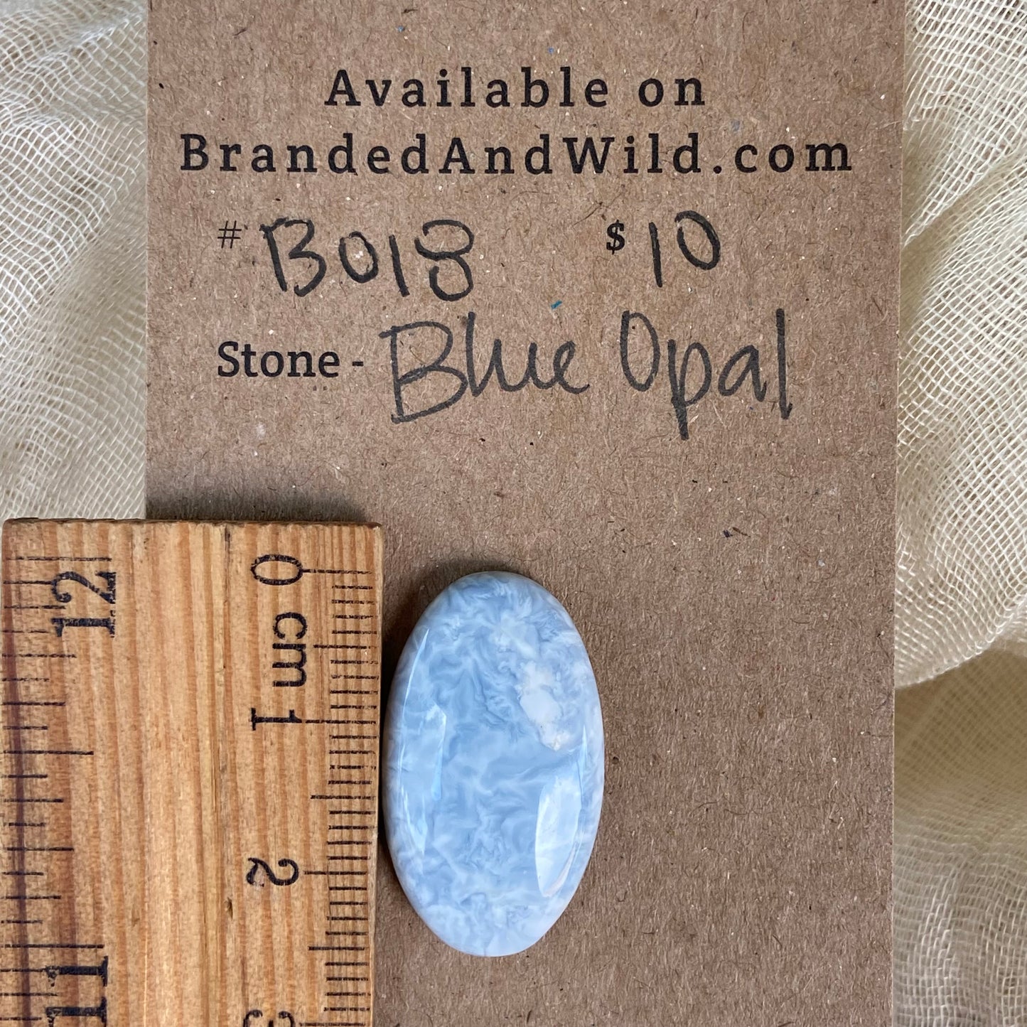 Blue Opal Cabochon - B018