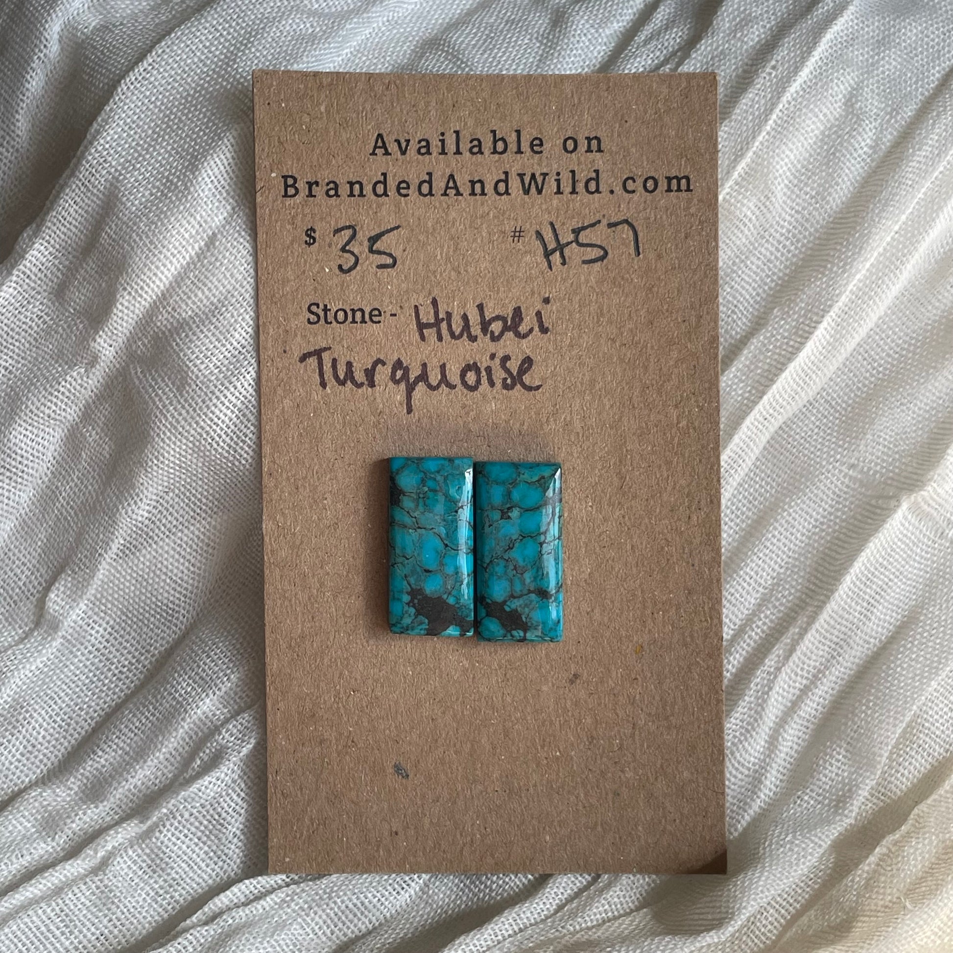 Hubei Turquoise Cabochon - H57 072E878D-A430-421E-9EF9-9DCCD4F3C979 Brandedandwild.com