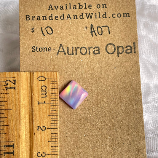 Aurora Opal Cabochon - A07 07362EA4-BF2A-4B81-BBF7-447B1C978B1C Brandedandwild.com