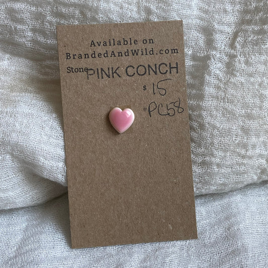 Pink Conch Cabochon - PC58
