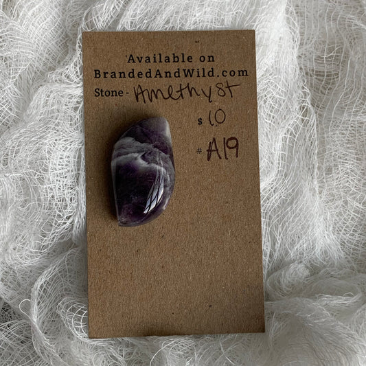 Amethyst Cabochon - A19